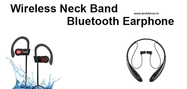 Best Wireless Neck Band Bluetooth Earphone