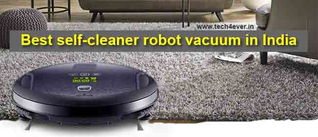 best self-cleaner robot vacuum in India