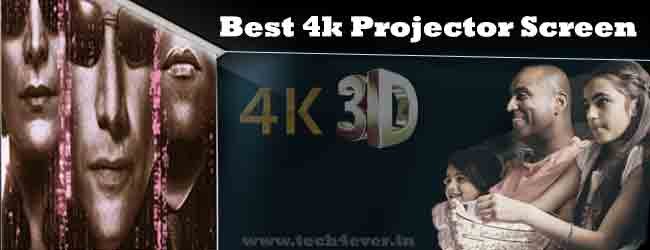 best 4k projector screen under 5000