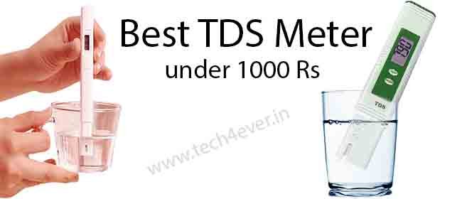 best TDS meter under 1000 Rs