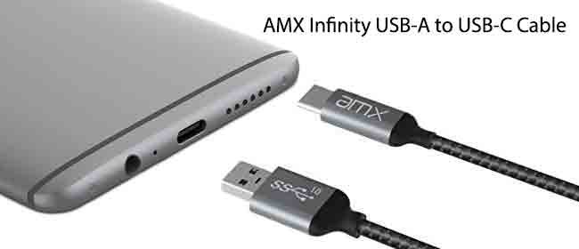 AMX Infinity Fast charging Cable