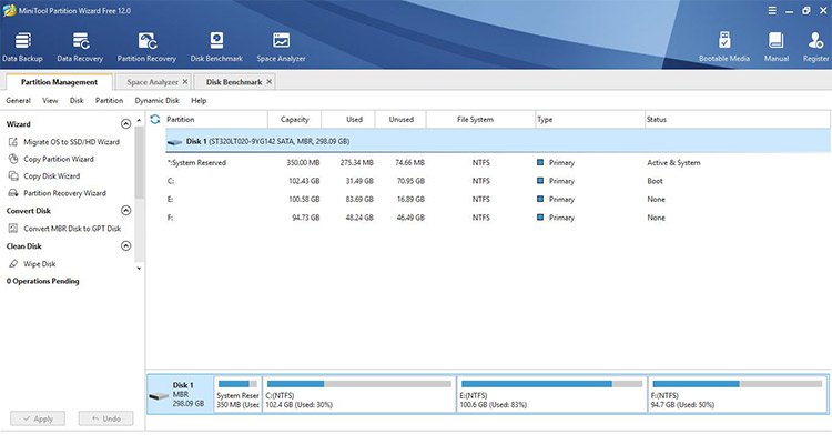 MiniTool Partition Wizard Free review